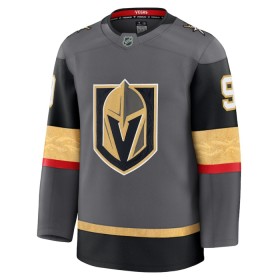 Vegas Golden Knights Fanatics Premium Jack Eichel 2024-25 Alternate Grau Trikot - Herren